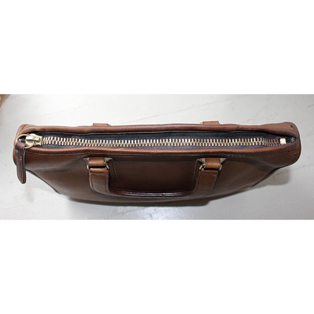 Coach Vintage - Putty Slim Satchel 9430 Handbag, 1970s/80s - 0001 Serial - Picture 5 of 14